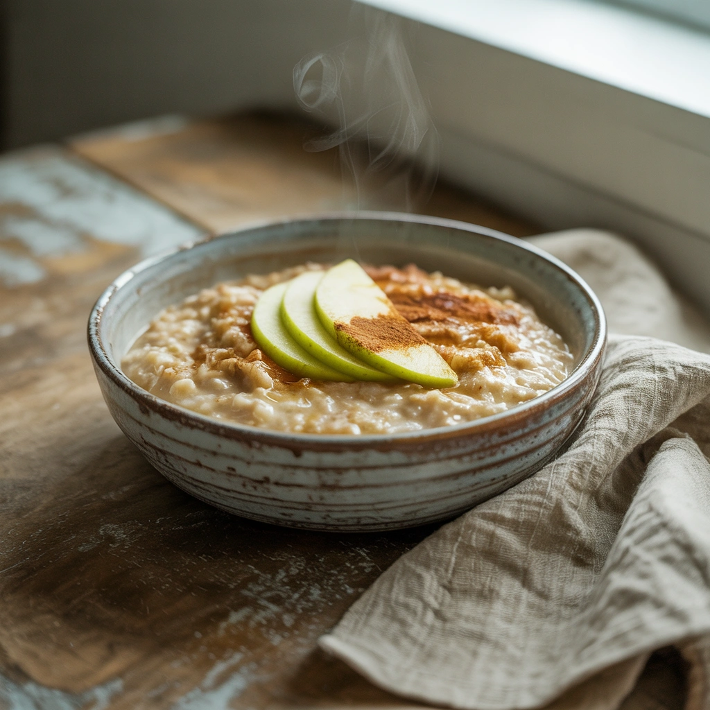 Cinnamon oats for sustained energy